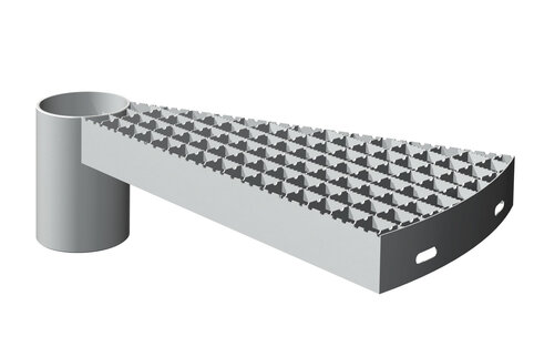 Spindelstufe P3030 rutschhemmend
