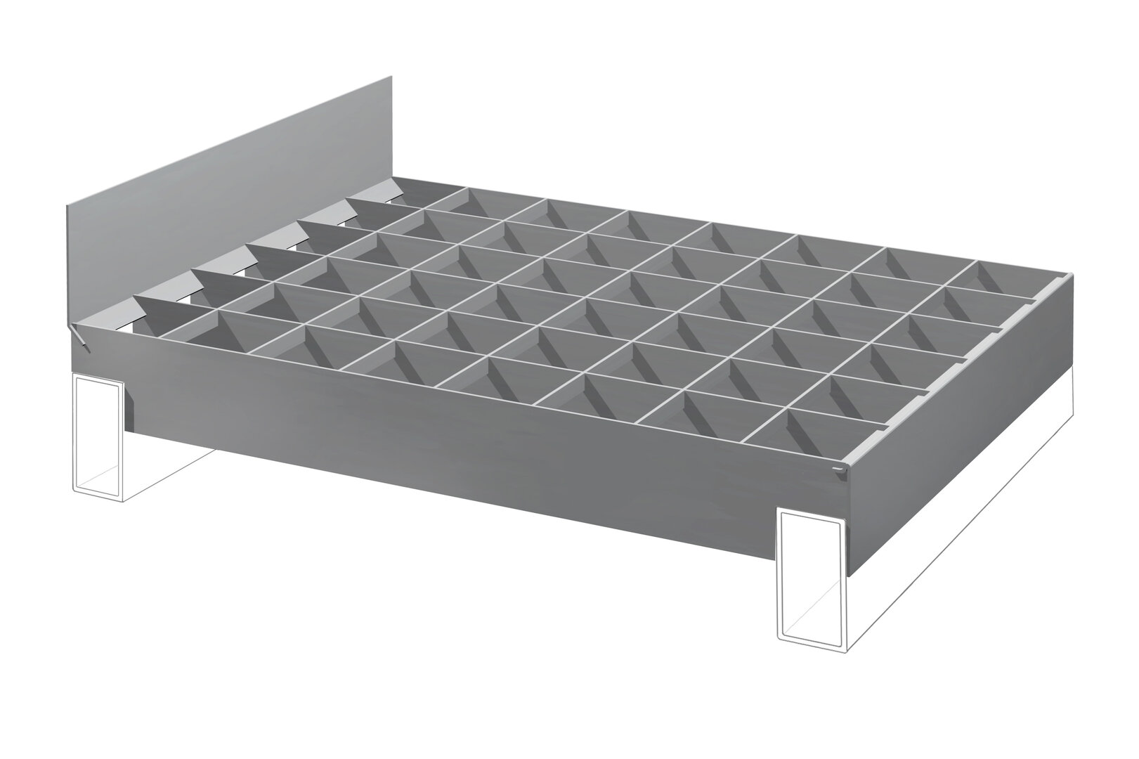Aufgelegtes_Rost_3-seitig_verl._T-Profil_mit_Durchschiebesicherung